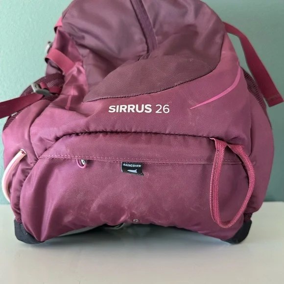 OSPREY Sirrus 26 Women's Backpack - Elderberry Purple | Hiking Daypack - Picture 7 of 9